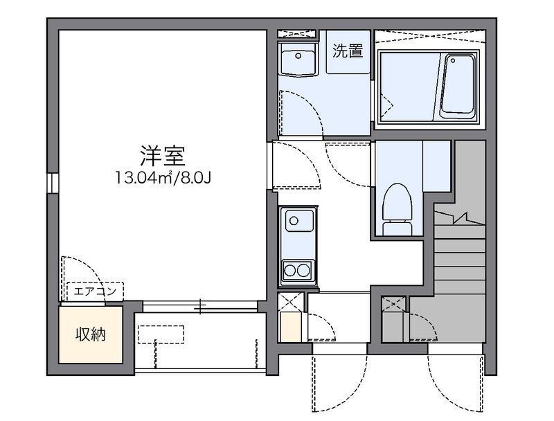 レオネクストライン　リファール 間取図
