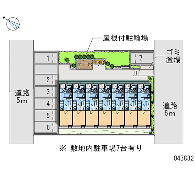 43832月租停车场