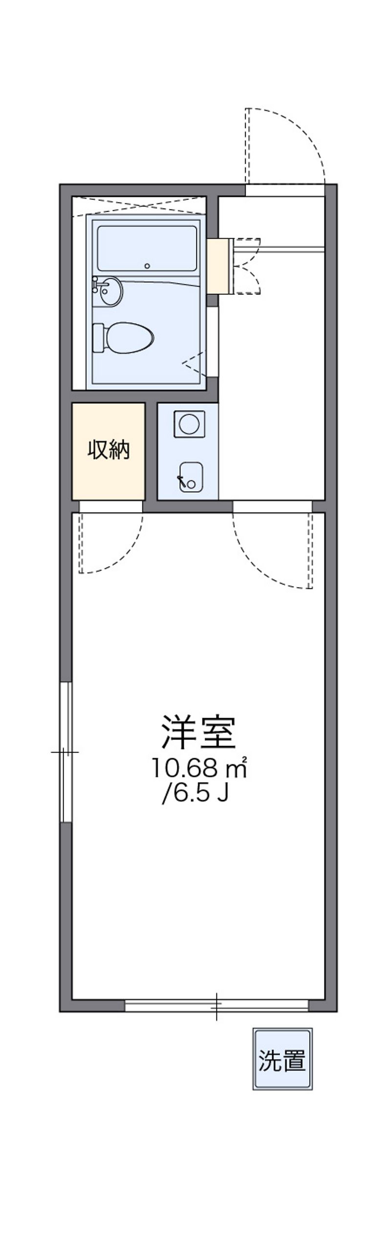 レオパレス柏ハイツ 間取図