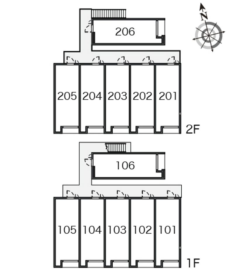 レオネクストＫｏｈｎａｎ 間取り配置図