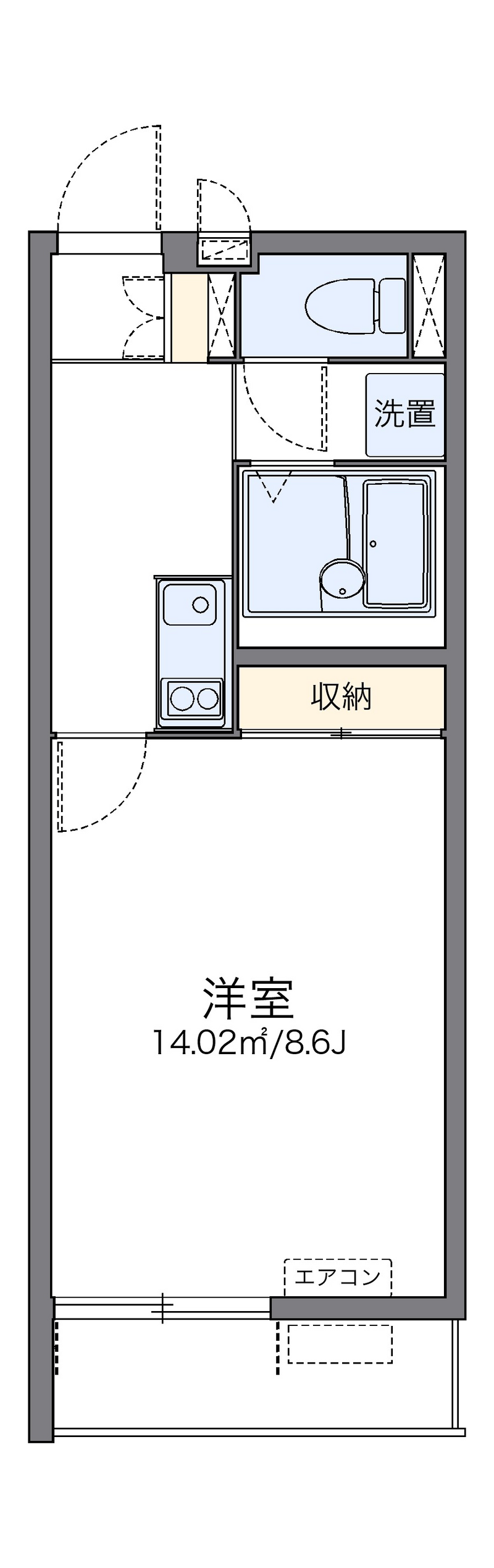LEONEXT Sanno Forsui Floor plan