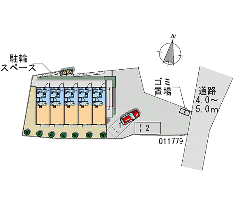 レオパレスＲＩＮＲＥＩ 月極駐車場