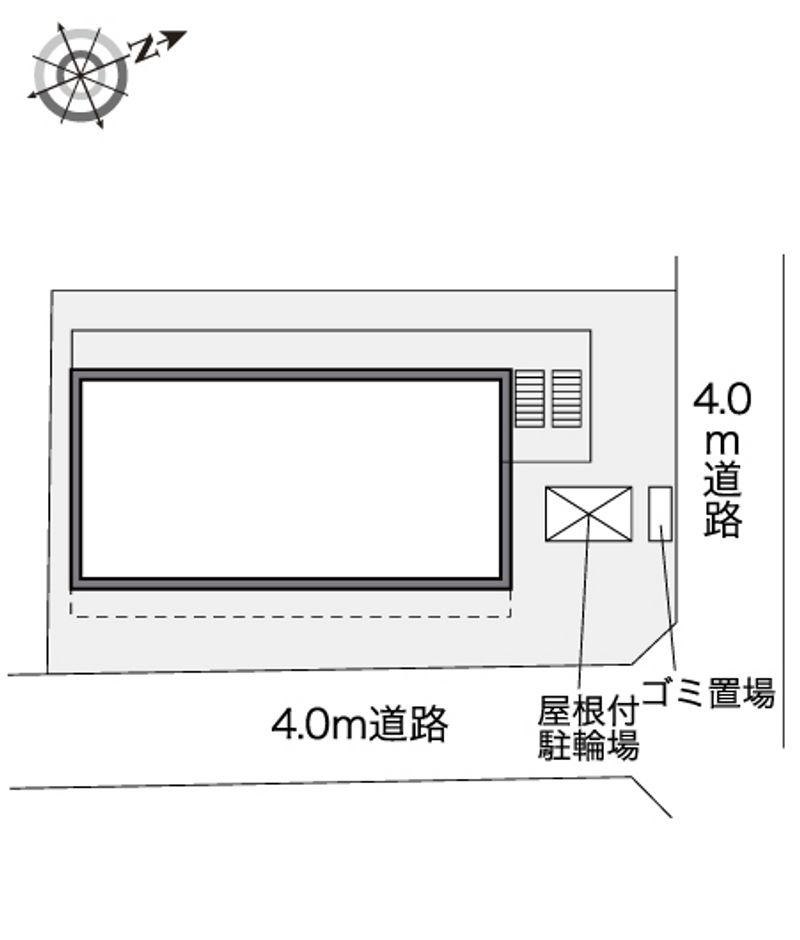 レオパレスＲ＆Ｔ 配置図