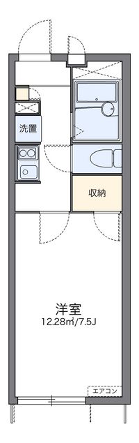 レオパレスエスエス 間取り図