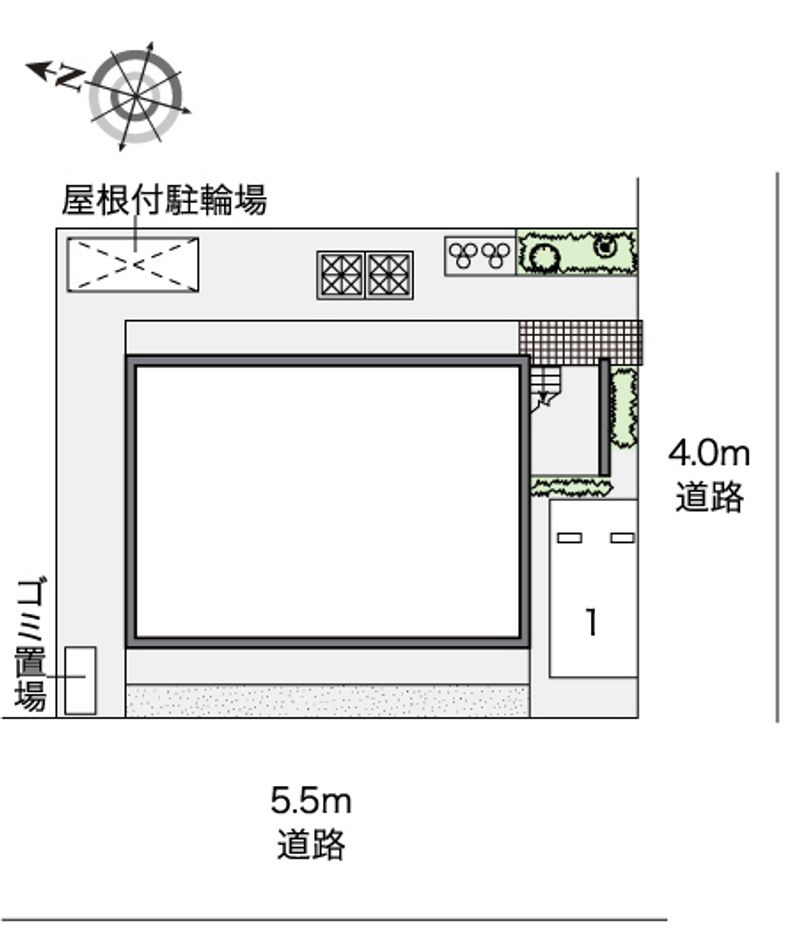 レオパレスサンビオラ 配置図