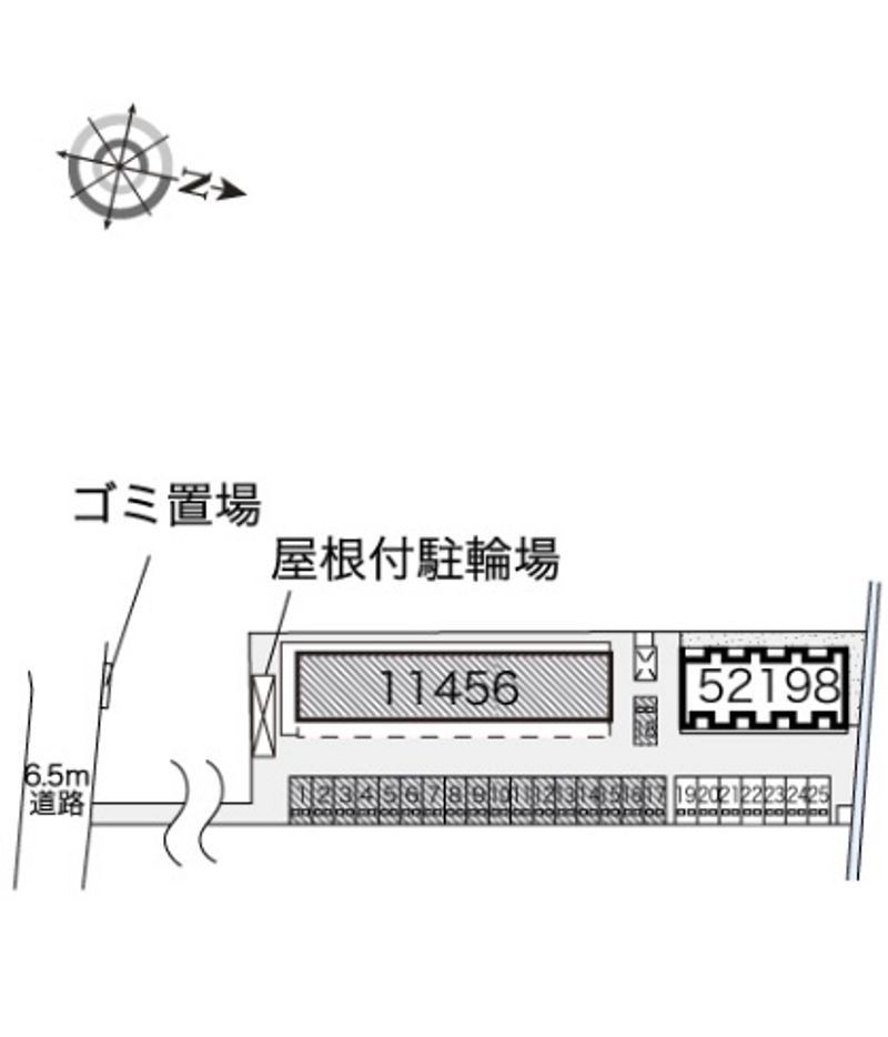 レオパレスビアンカ 駐車場