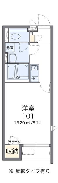クレイノアベイユＮⅡ 間取り図