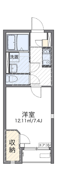 レオネクスト小山ロイヤル館 間取り図