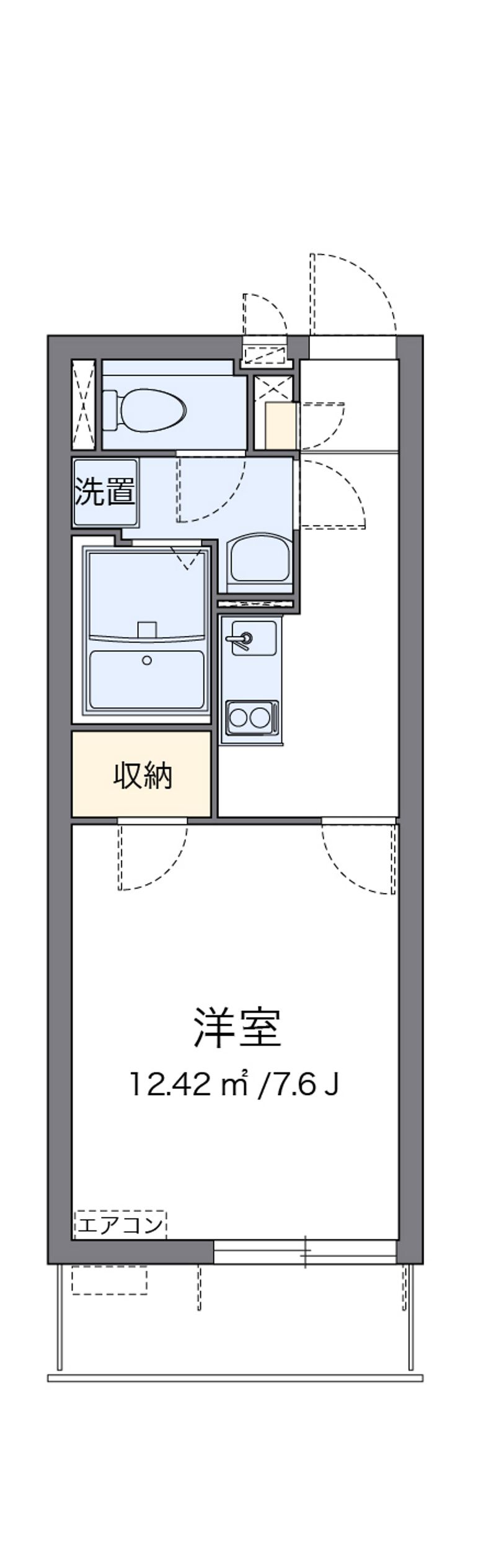 CLEINO Elze Higashi Minato Floor plan