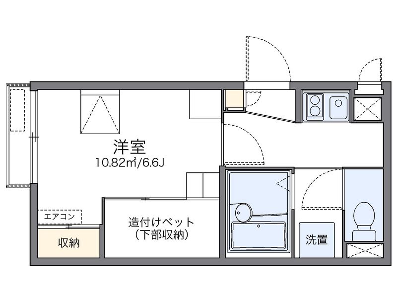 leopalace Sanjyo Higashiyama Floor plan