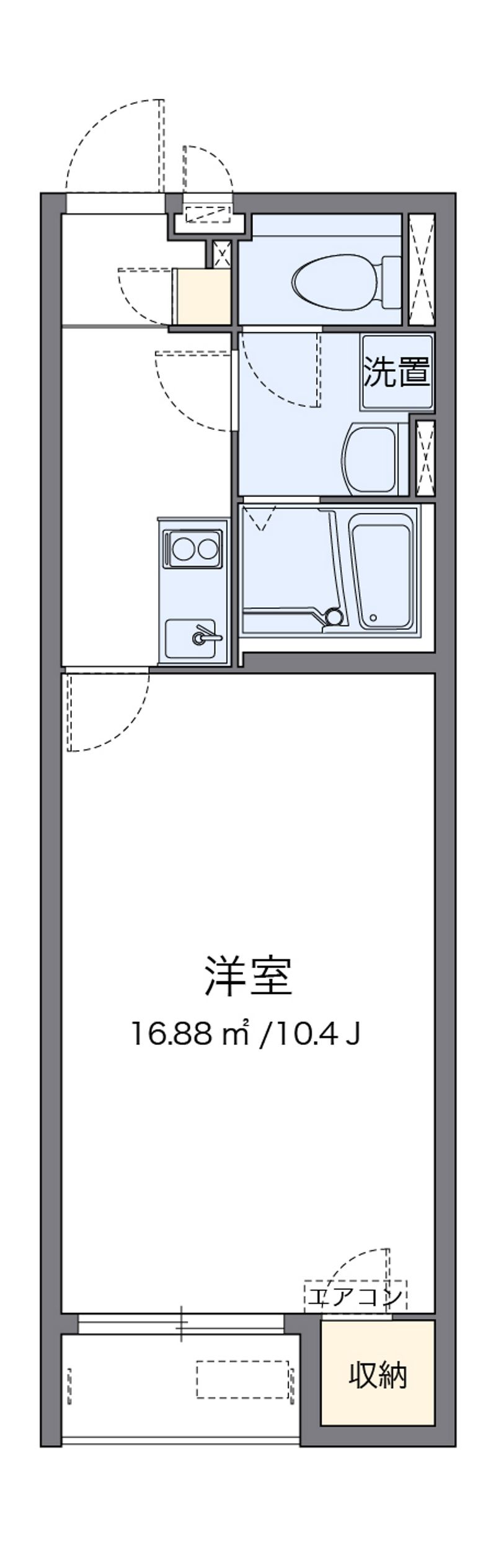 クレイノルミエールⅢ 間取図