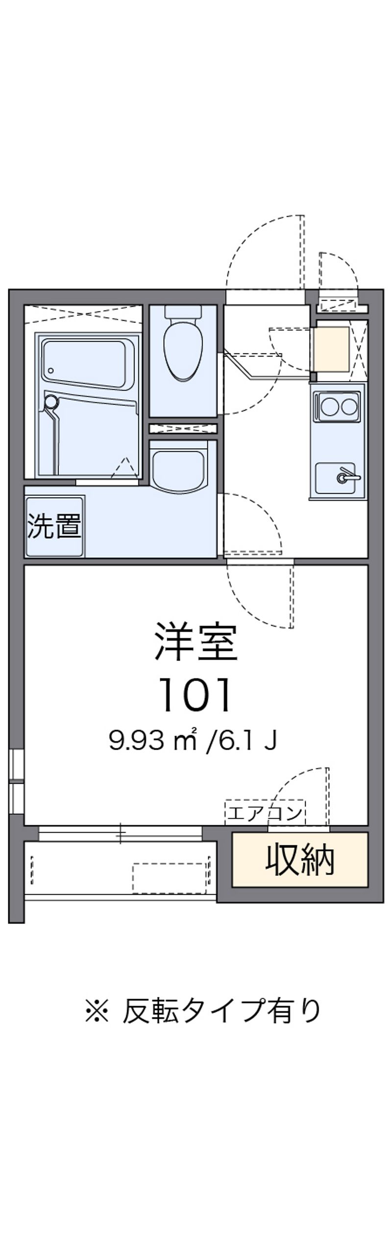 クレイノメゾン　クリザンテム 間取図