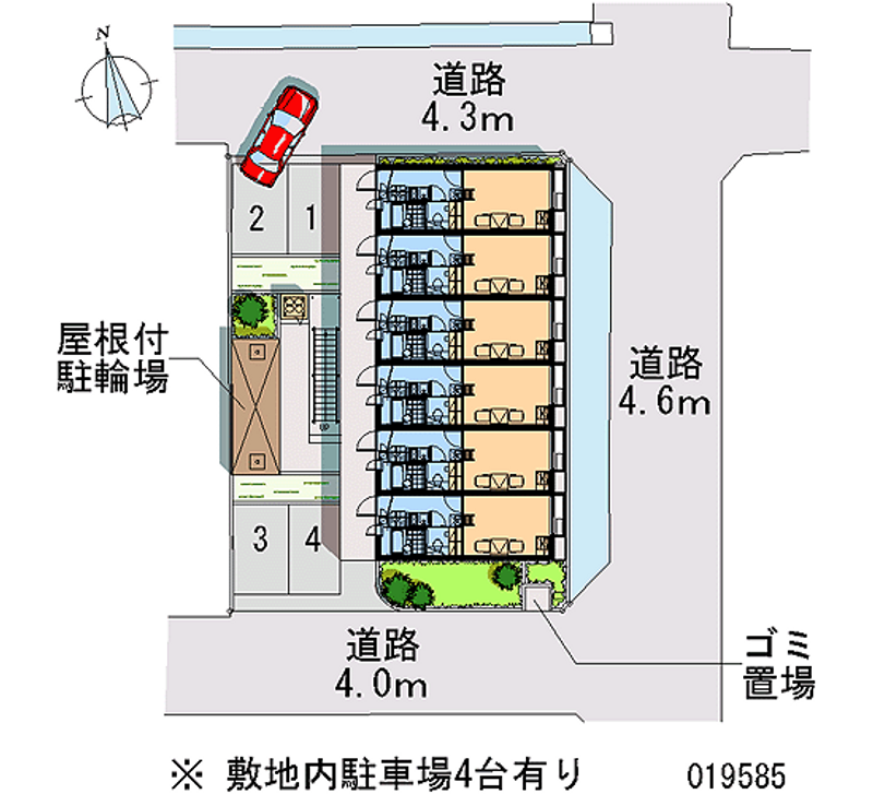 19585月租停车场