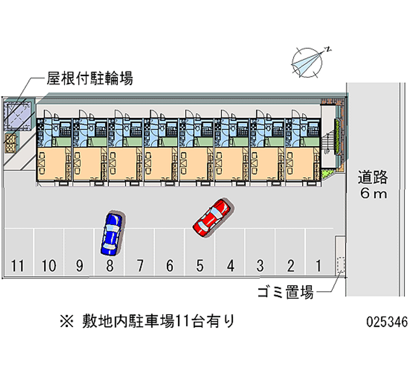 25346月租停车场