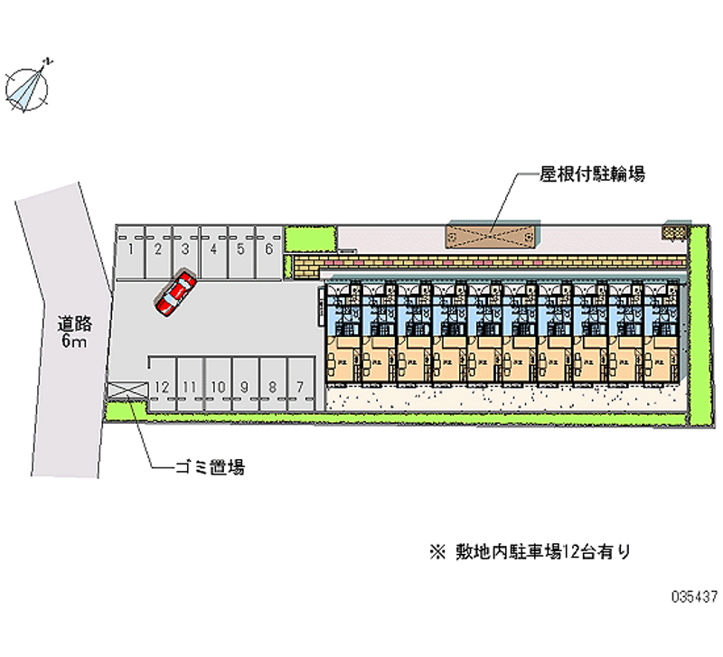 35437月租停车场