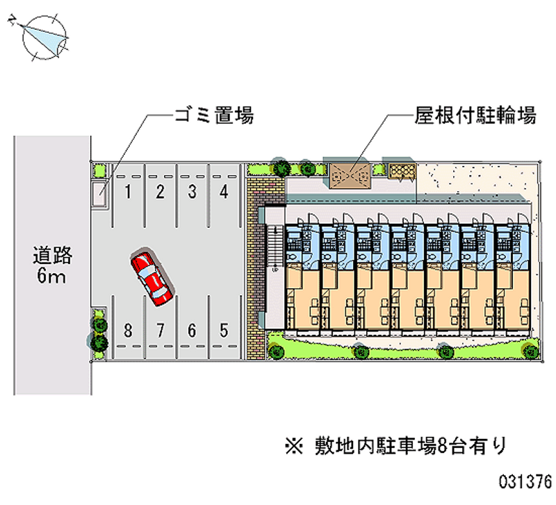 レオパレス秋豊 月極駐車場