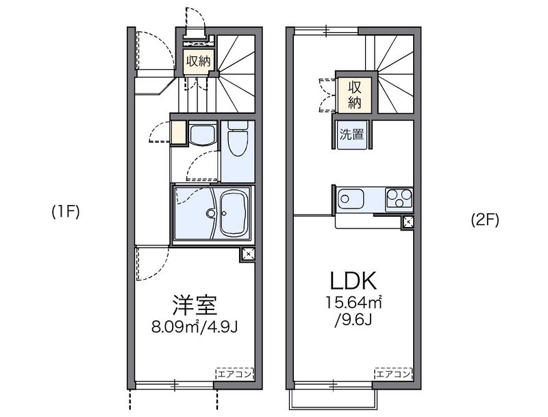 レオネクスト向日葵 間取図