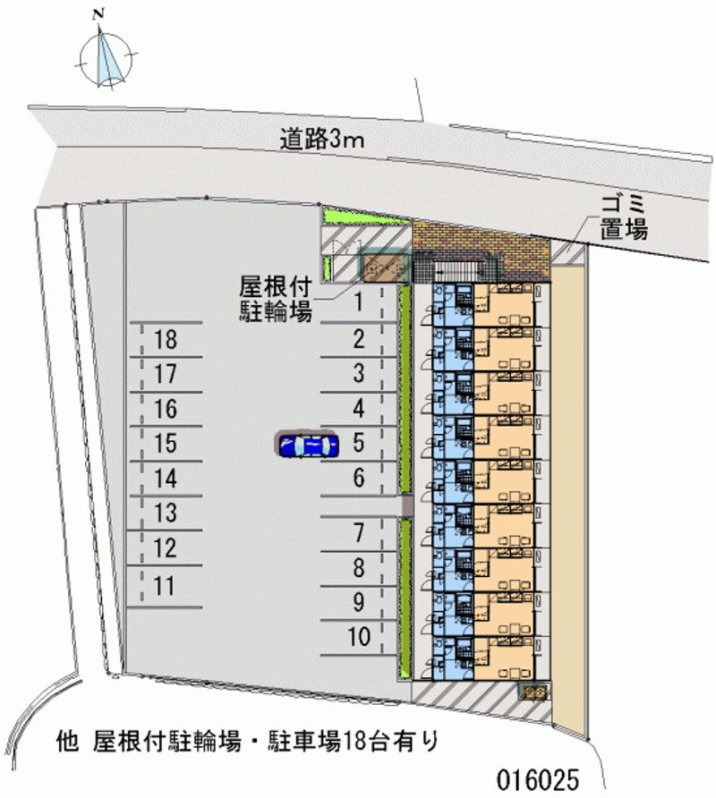 16025月租停车场