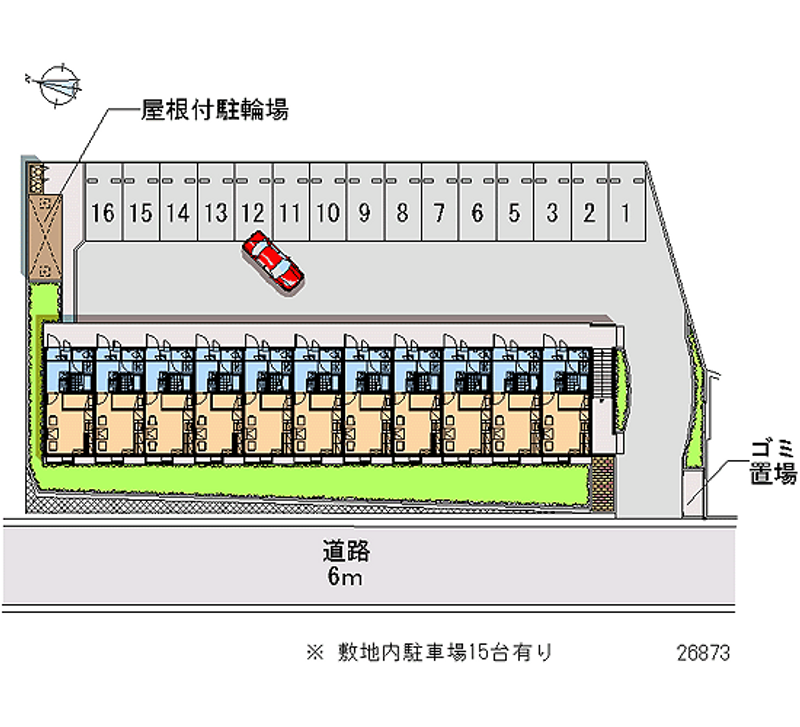 26873 bãi đậu xe hàng tháng