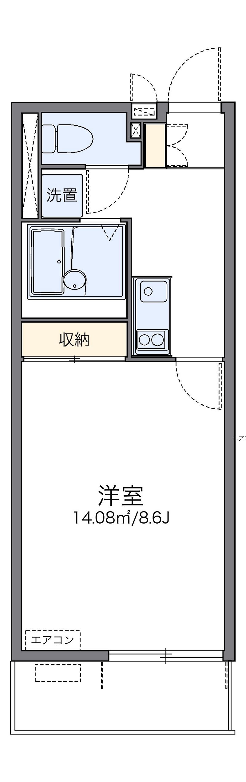 レオネクスト和光 間取図
