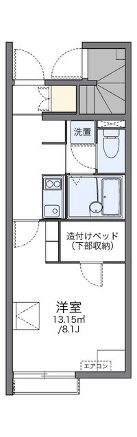 レオネクストＨＩＧＨＷＯＯＤⅠ 間取り図