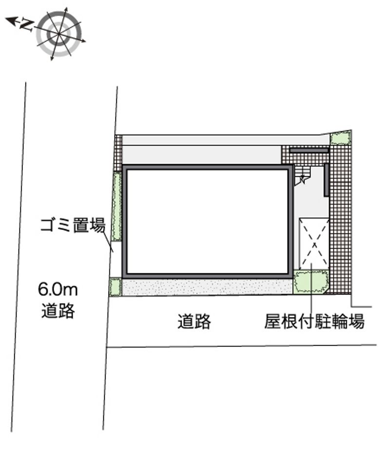 レオパレスエプレ 配置図