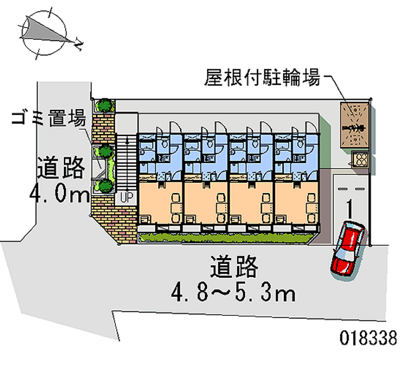 レオパレスラピス 区画図