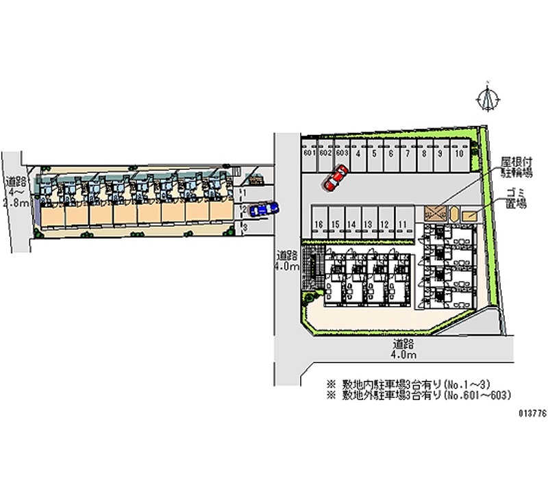 13776 bãi đậu xe hàng tháng