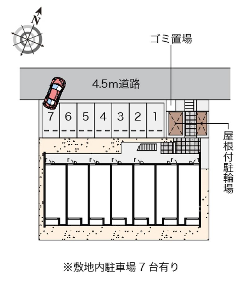 クレイノｉアイⅡ 配置図