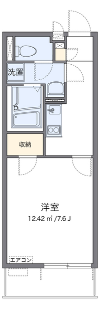 クレイノＭＯＯＮⅠ 間取り図