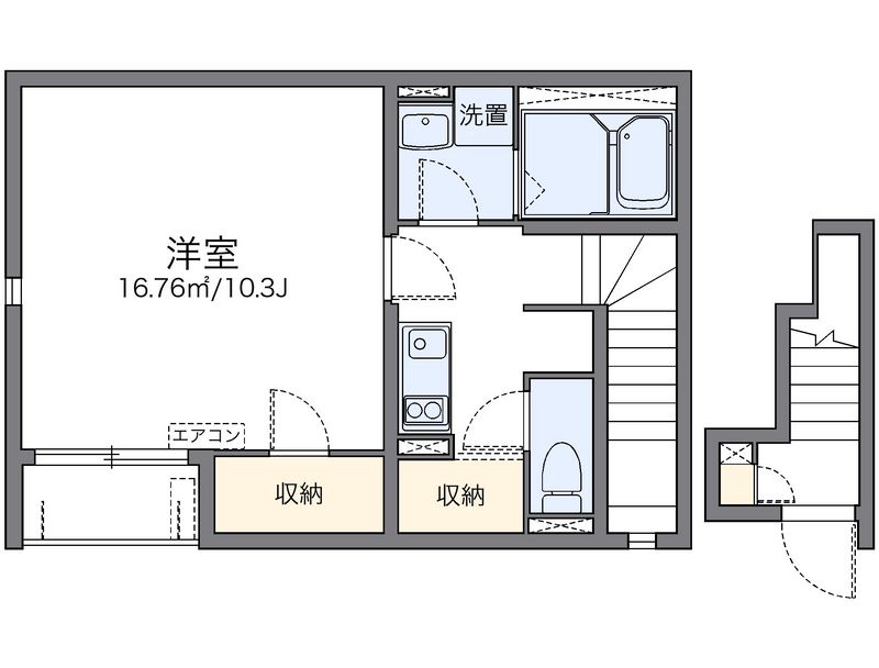 レオネクストミーツハオ　シャッツ 間取図