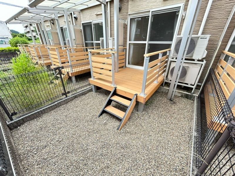 レオパレスメイゾンうすいⅡ 庭