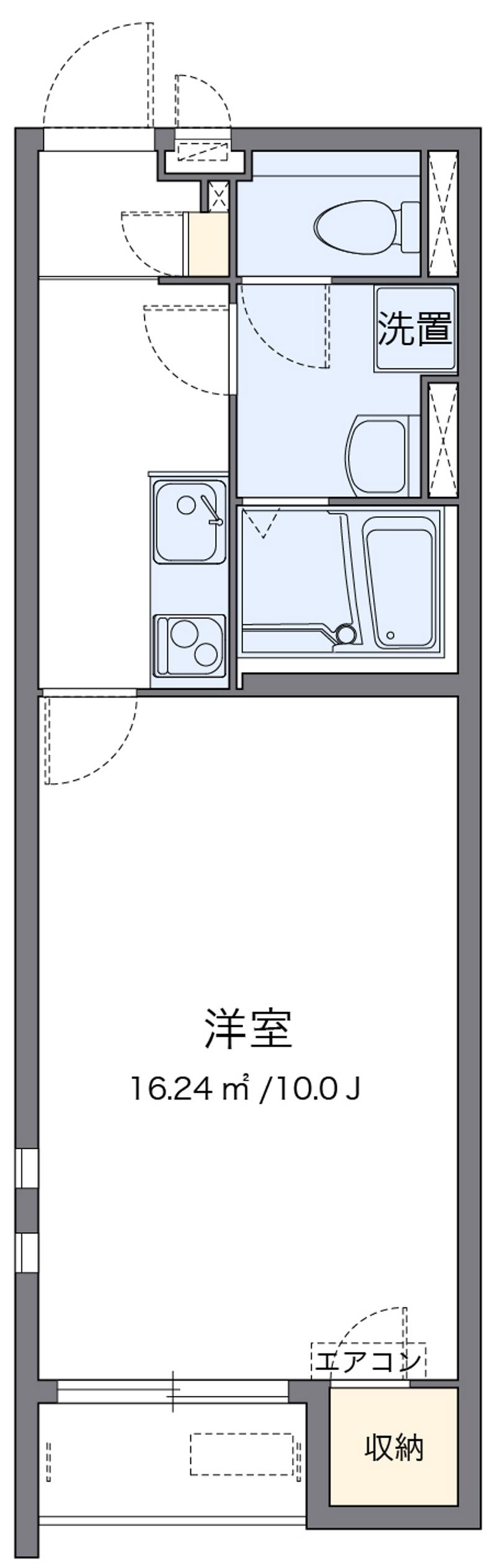 クレイノサンシャイン 間取図