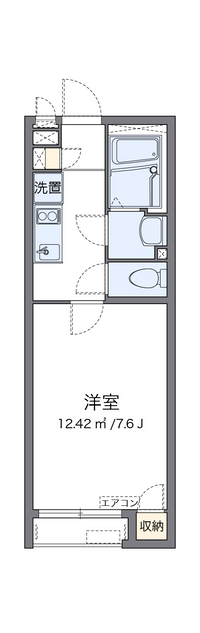 クレイノヒルサイド戸塚 間取り図