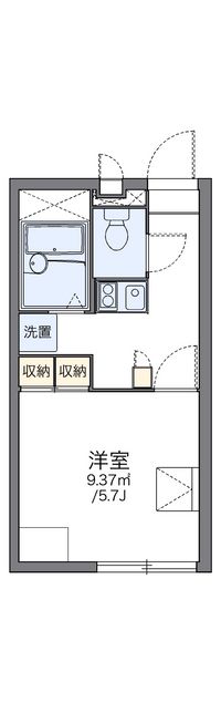 レオパレスエル　ヴェローナ 間取り図