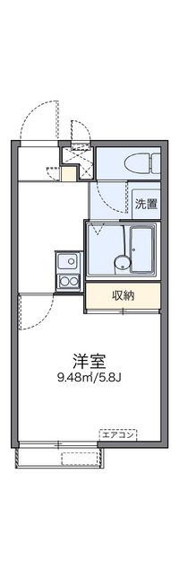 レオパレスＦｕｊｉ 間取り図