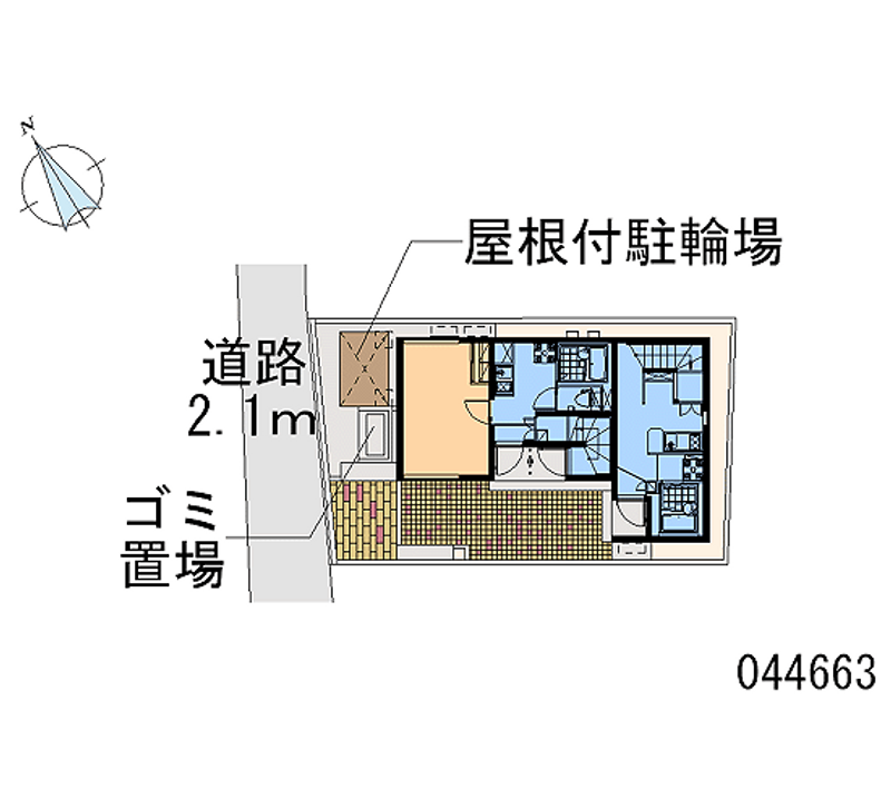 レオネクストＡＲＡＫＩ 区画図