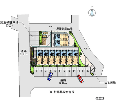 22529 Monthly parking lot