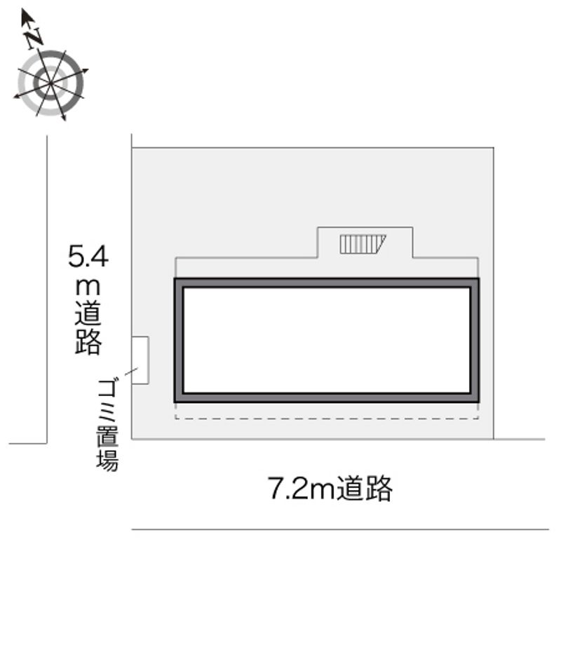 レオパレス豊藤 配置図