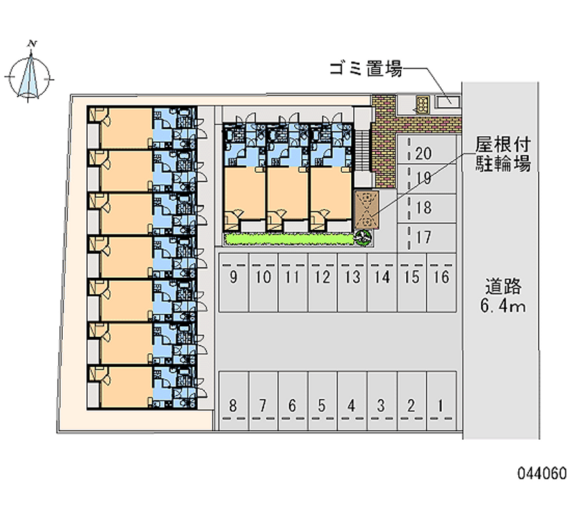 44060 Monthly parking lot