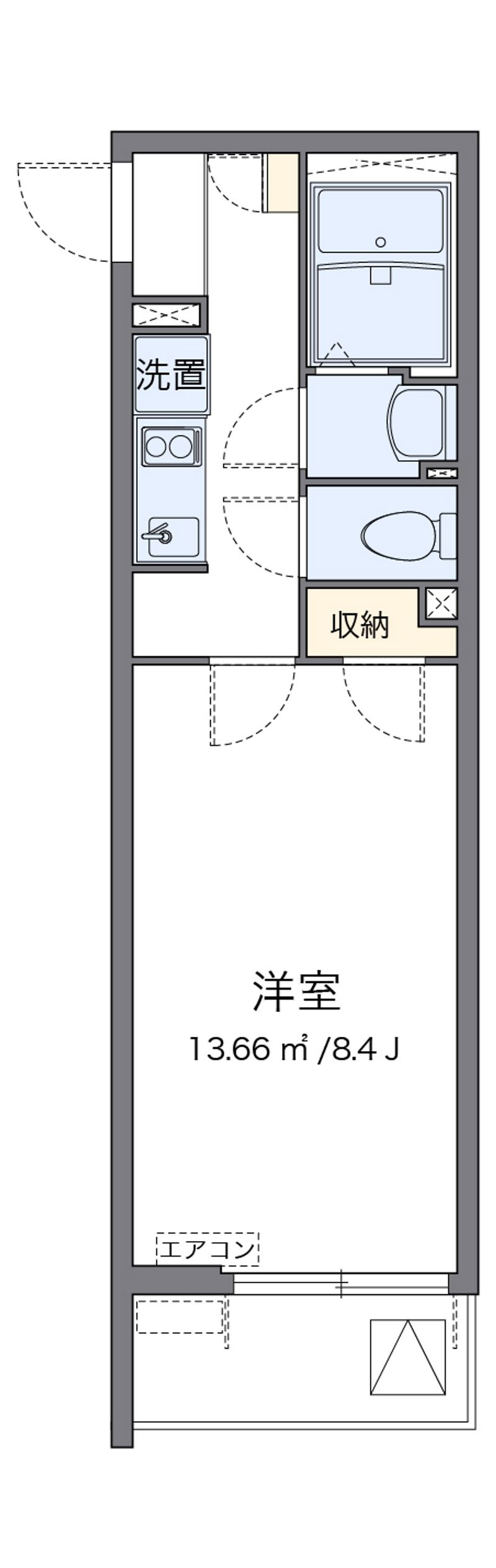 クレイノルナ　ルミエール三郷 間取り