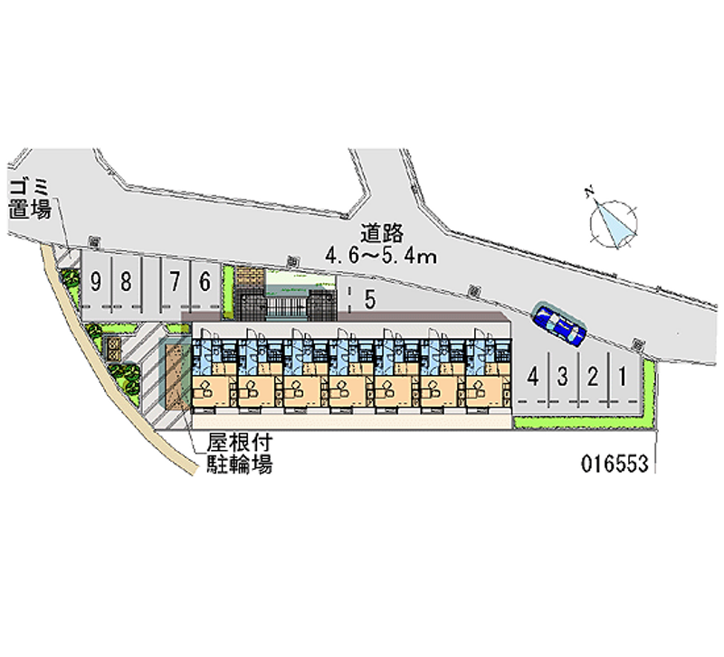 16553月租停车场