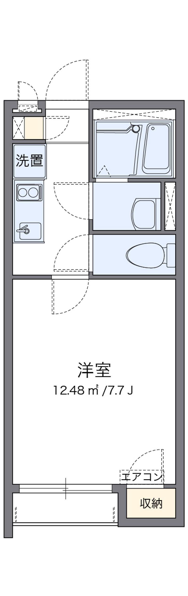 ＣＡＲＡＲＵ森孝 間取図