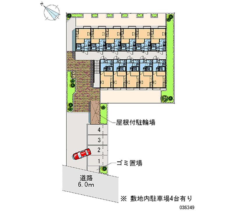 36349 Monthly parking lot