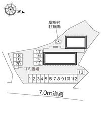 レオパレスびぜん 駐車場