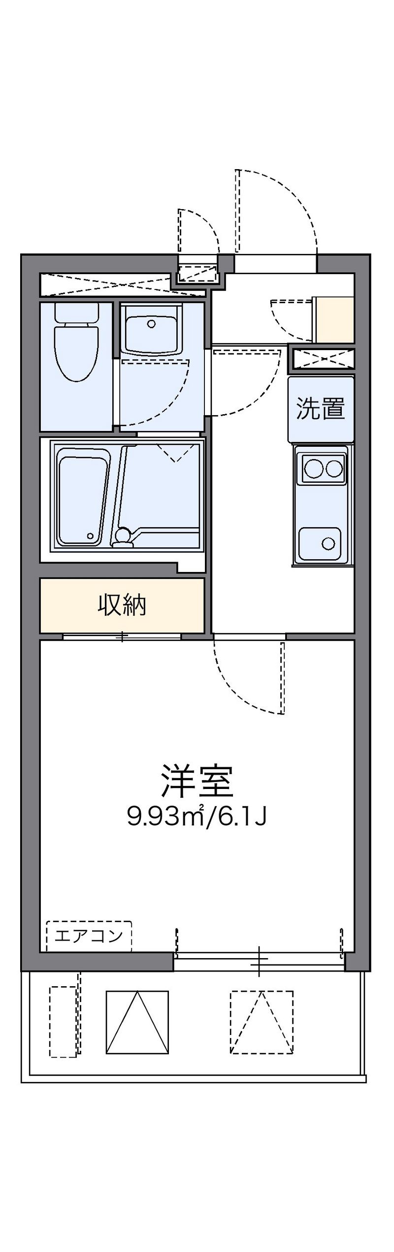 レオネクスト御影中町 間取図