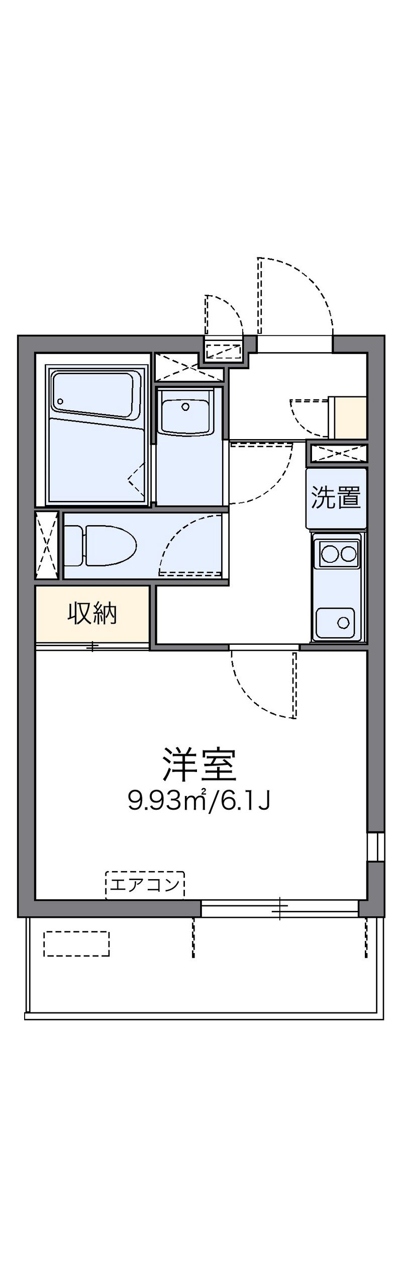 レオネクストＭ＆Ｈ　Ⅱ 間取り
