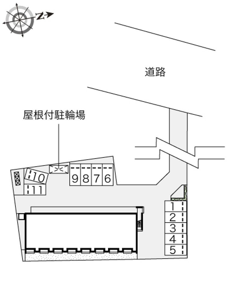 レオネクストクレール　メゾン 駐車場