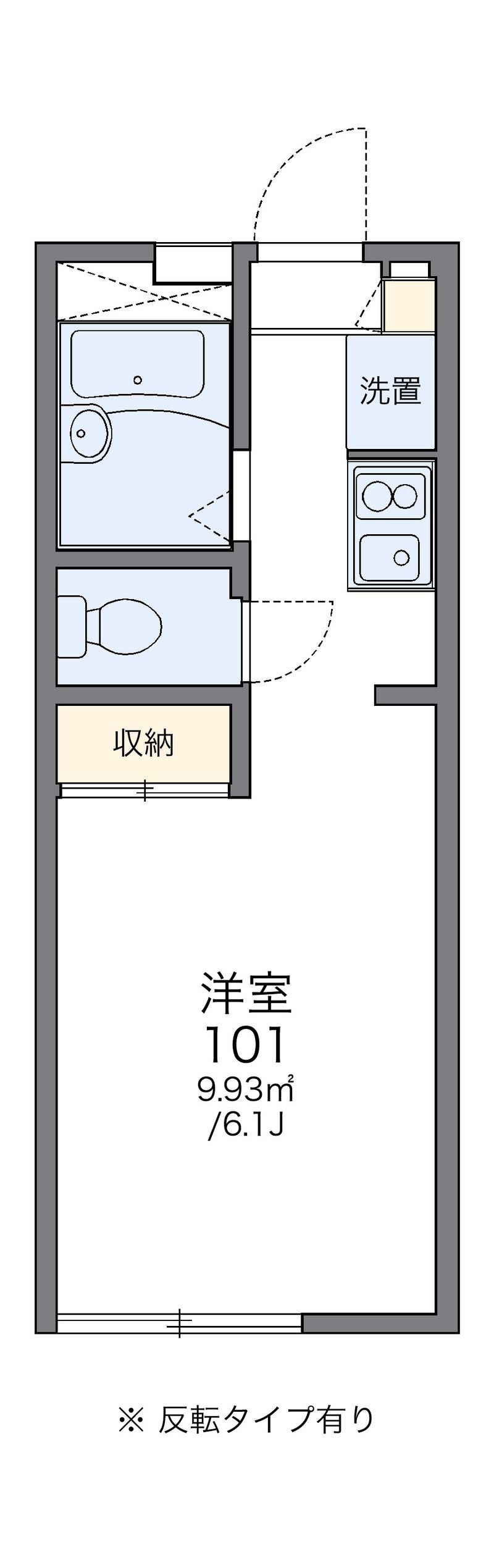 レオパレスラ・プランタン 間取図