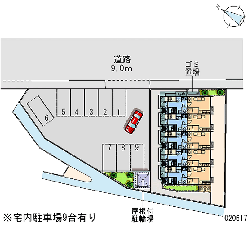 20617月租停車場